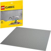 LEGO. Конструктор 11024 Classic Gray Baseplate (Серая базовая пластина)